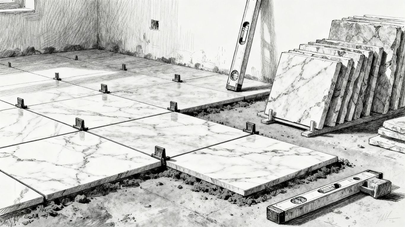Essential installation tips for marble floors