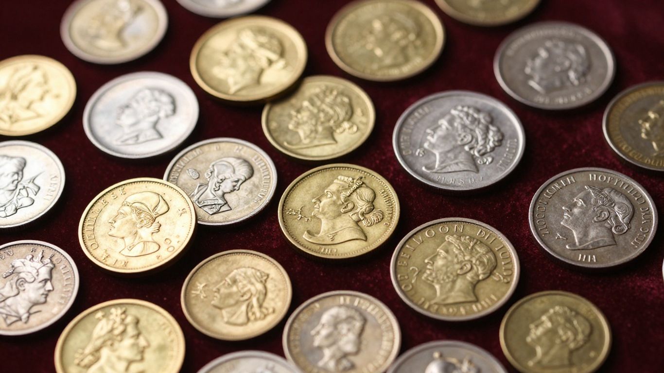 Collection of rare coins