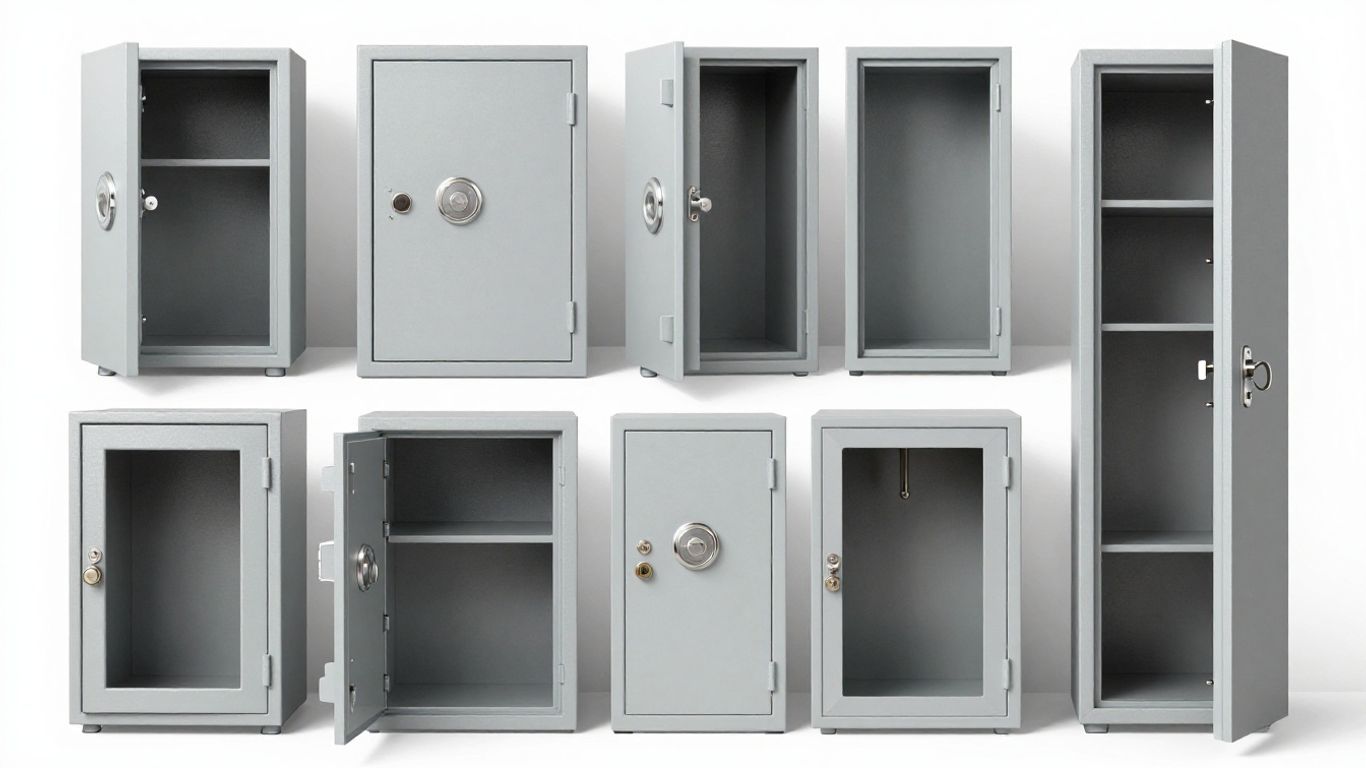Various secure safes from Australian Safe Supplies.