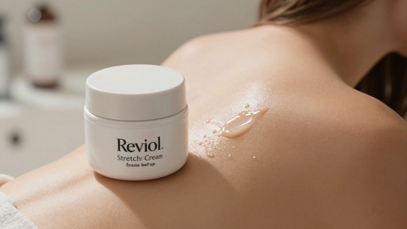 Revitol Stretch Mark Cream and smooth skin