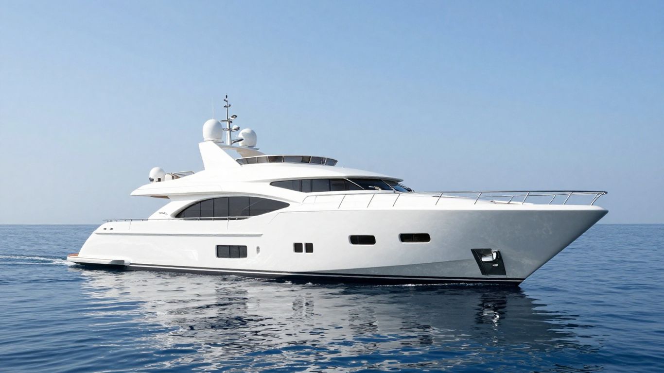Amels M/Y Mercury superyacht on the water