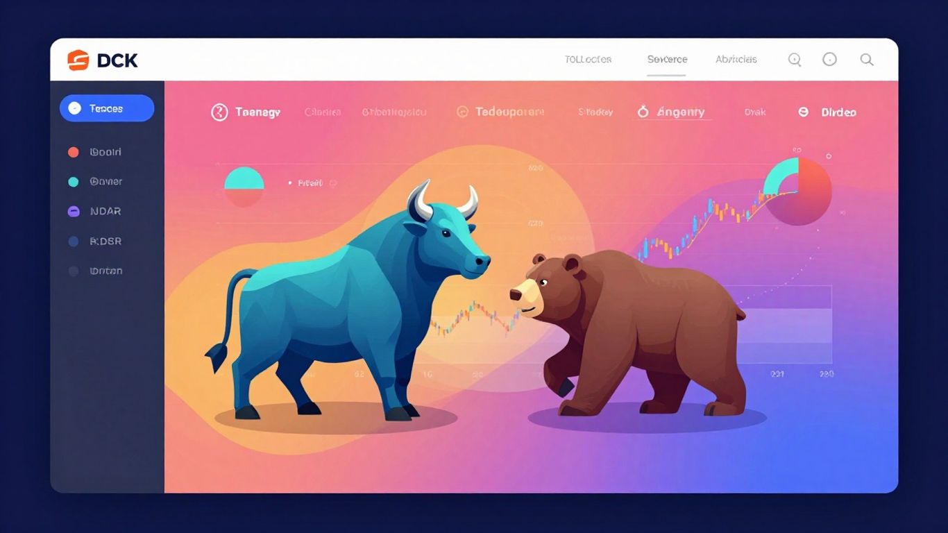 tastytrade trading platform interface with bull and bear logo.