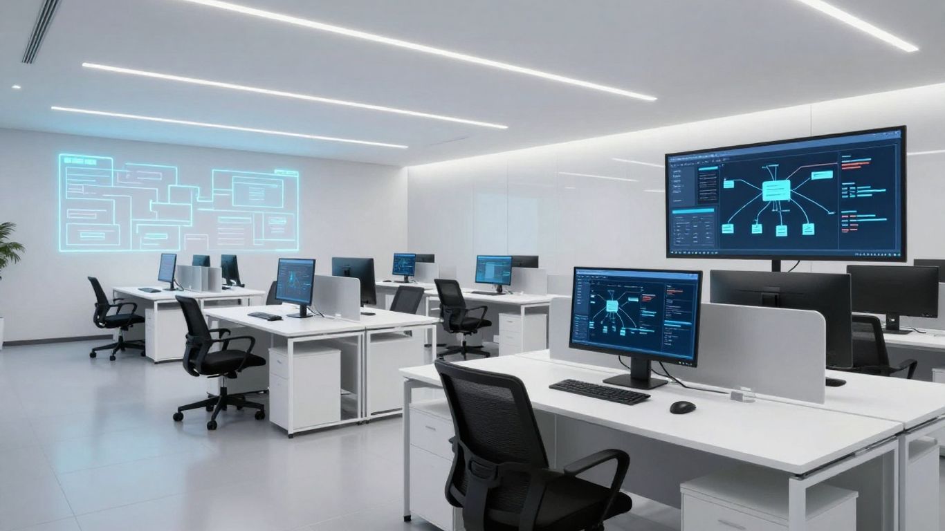 Modern digital infrastructure supporting automated operations