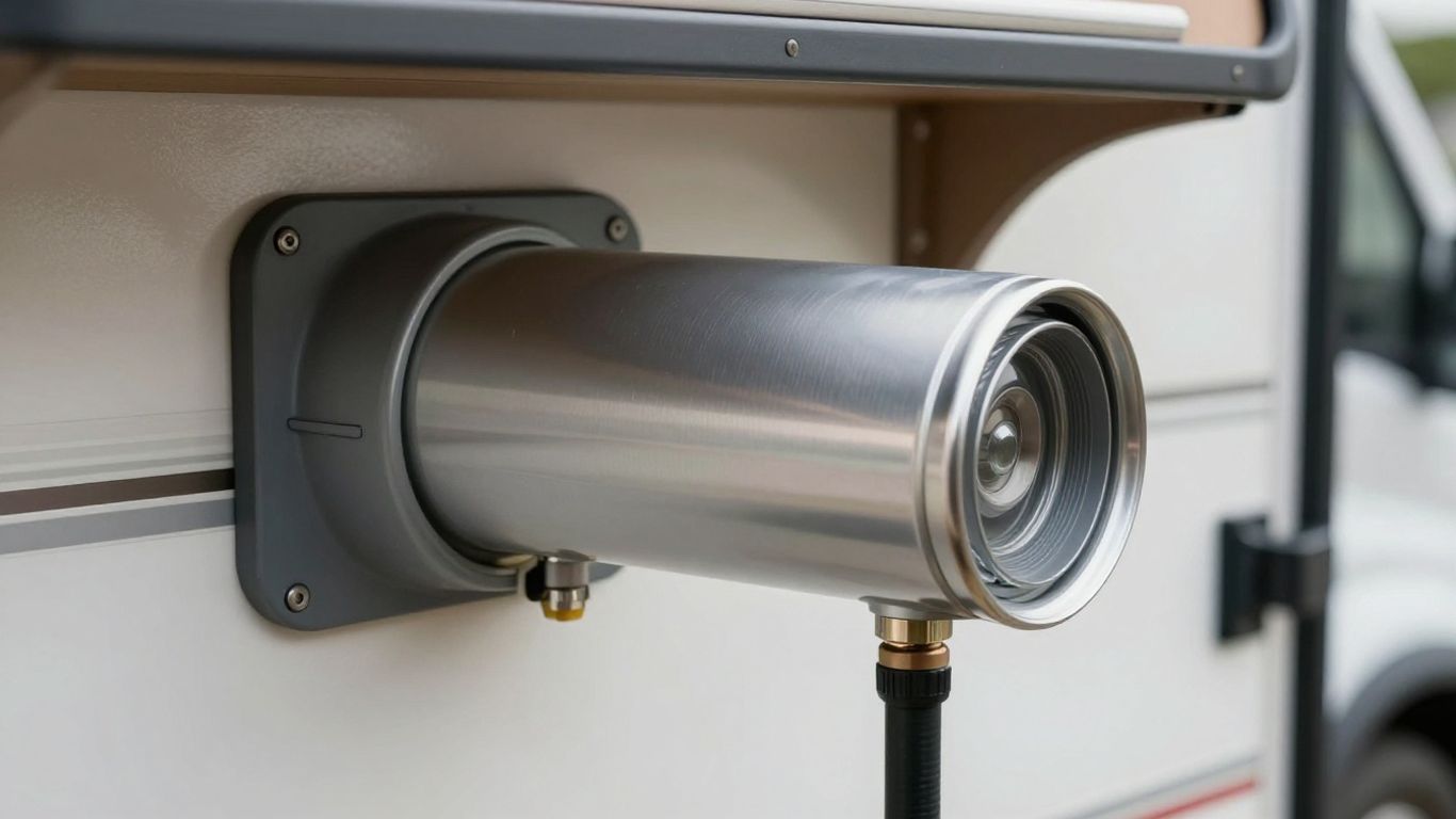RV tankless water heater installation