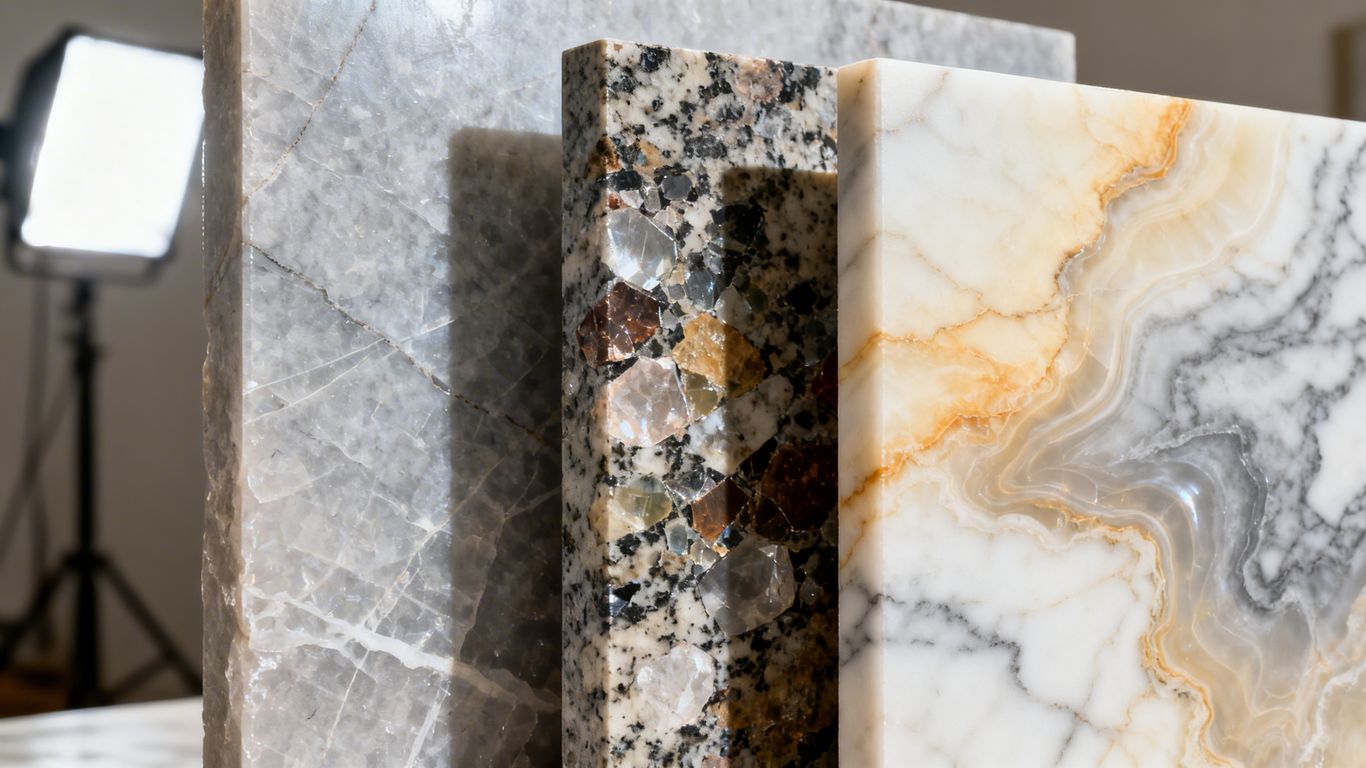 Quartz vs Granite vs Marble: The Comparison Page That Ranks and Converts