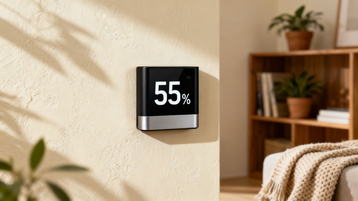 Testing indoor humidity using technology