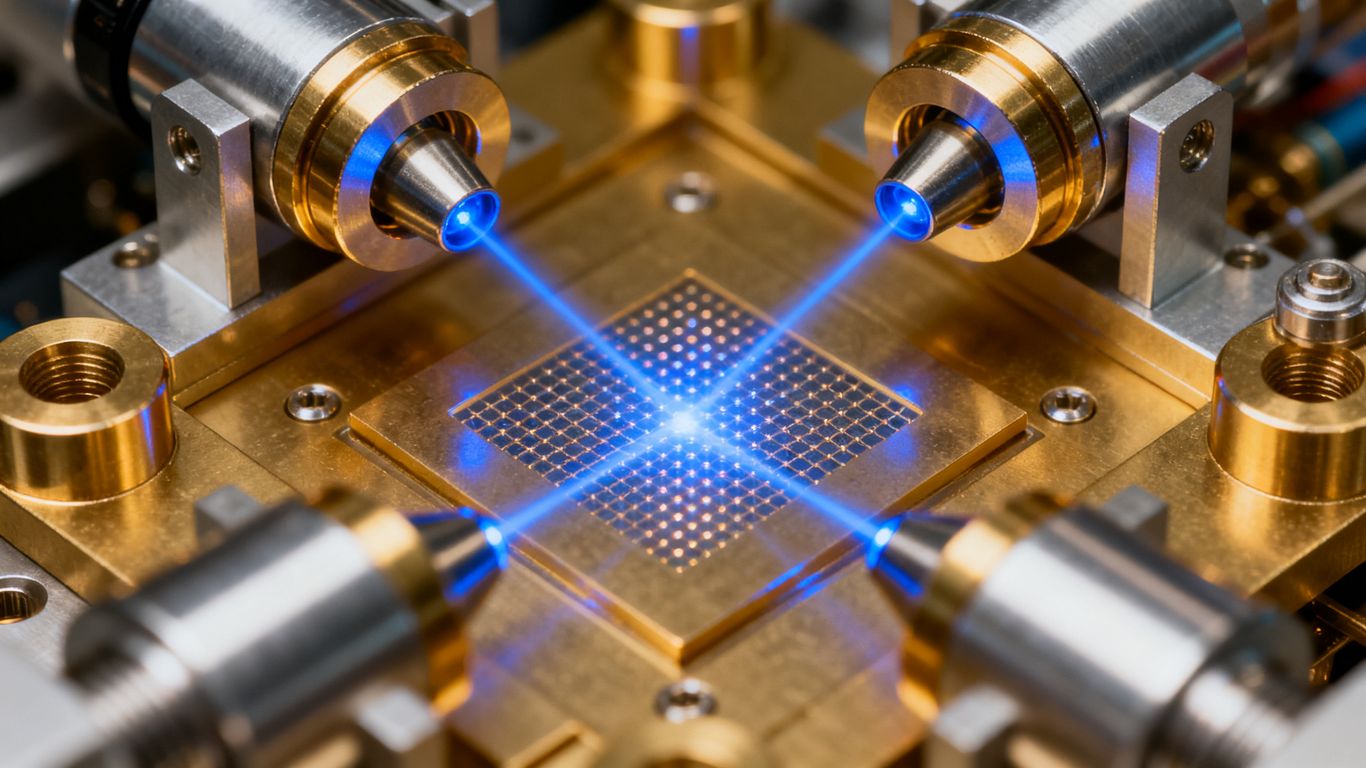 A visualization of reconfigurable quantum atom layouts