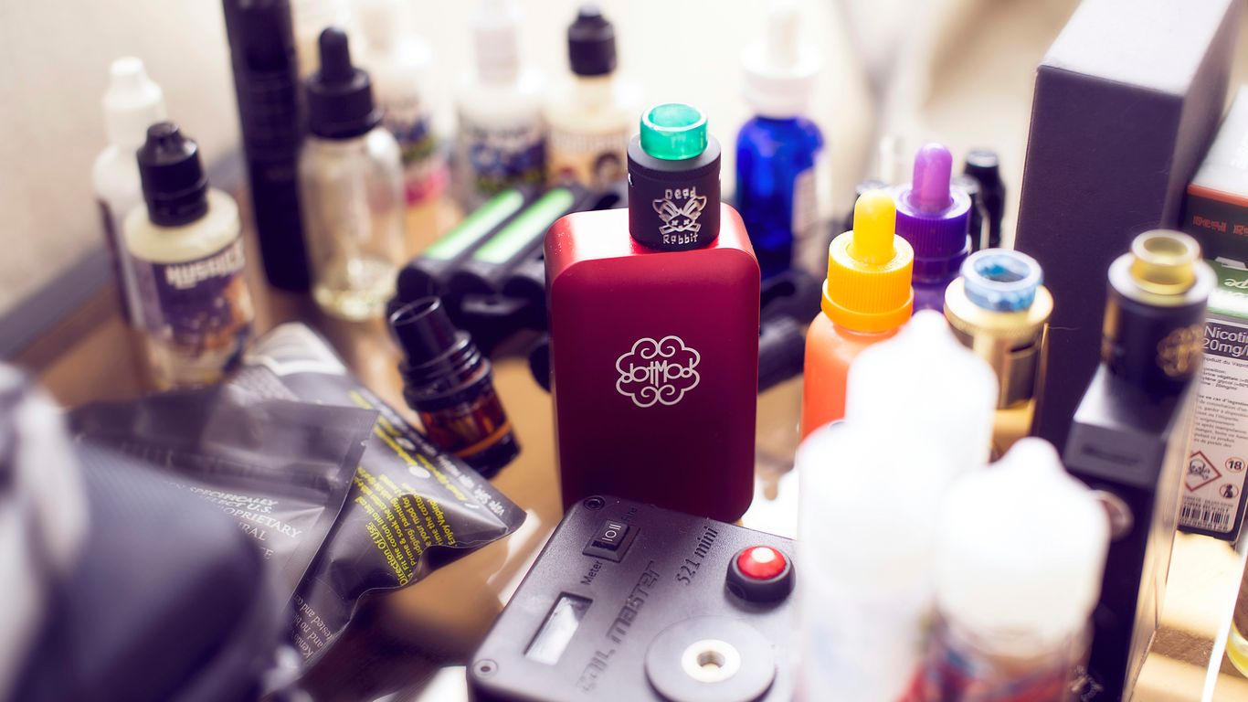 Vape device packaging prepared for cargo handling