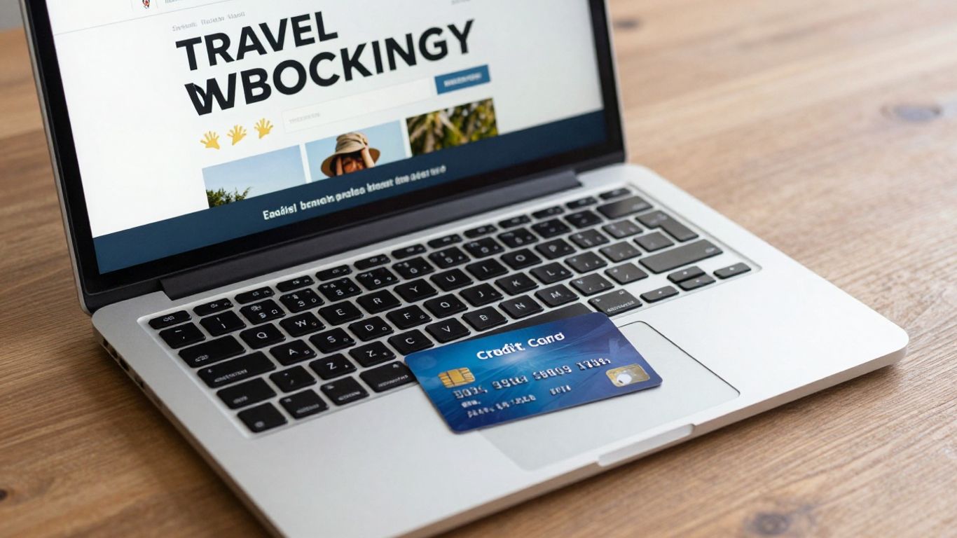 Traveler preparing for a vacation