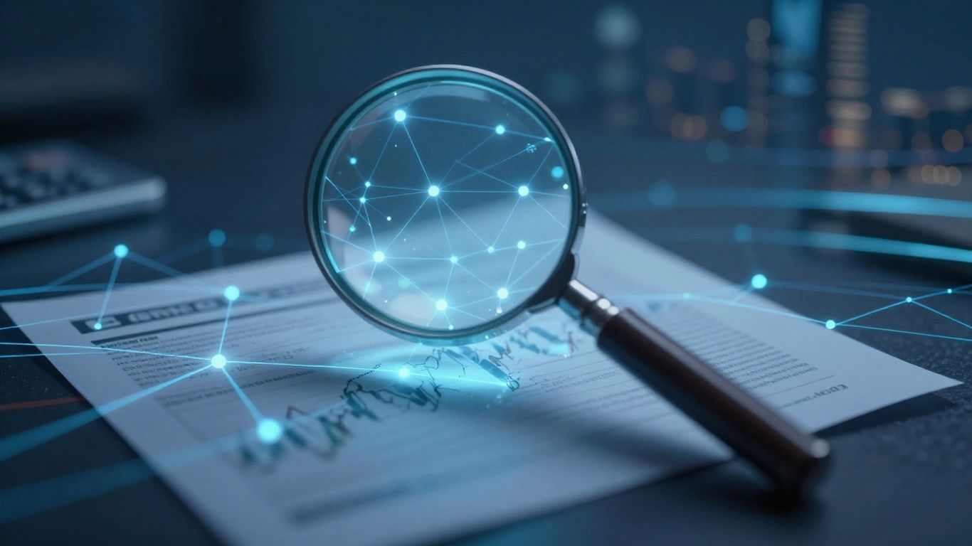 Blockchain and auditing in modern business financial oversight.