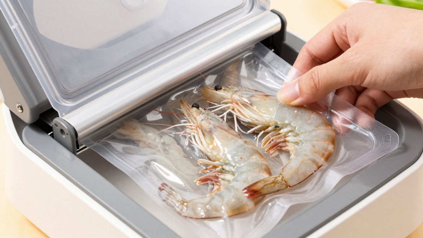 เครื่องซีลอาหารทะเล รักษาความสดใหม่