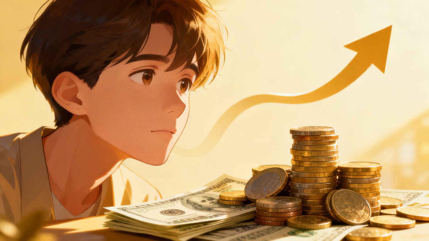 Financial goals, money growth, smart financial planning