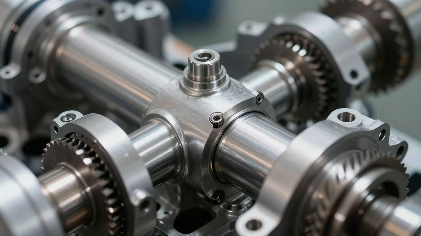 Subaru CVT transmission close-up