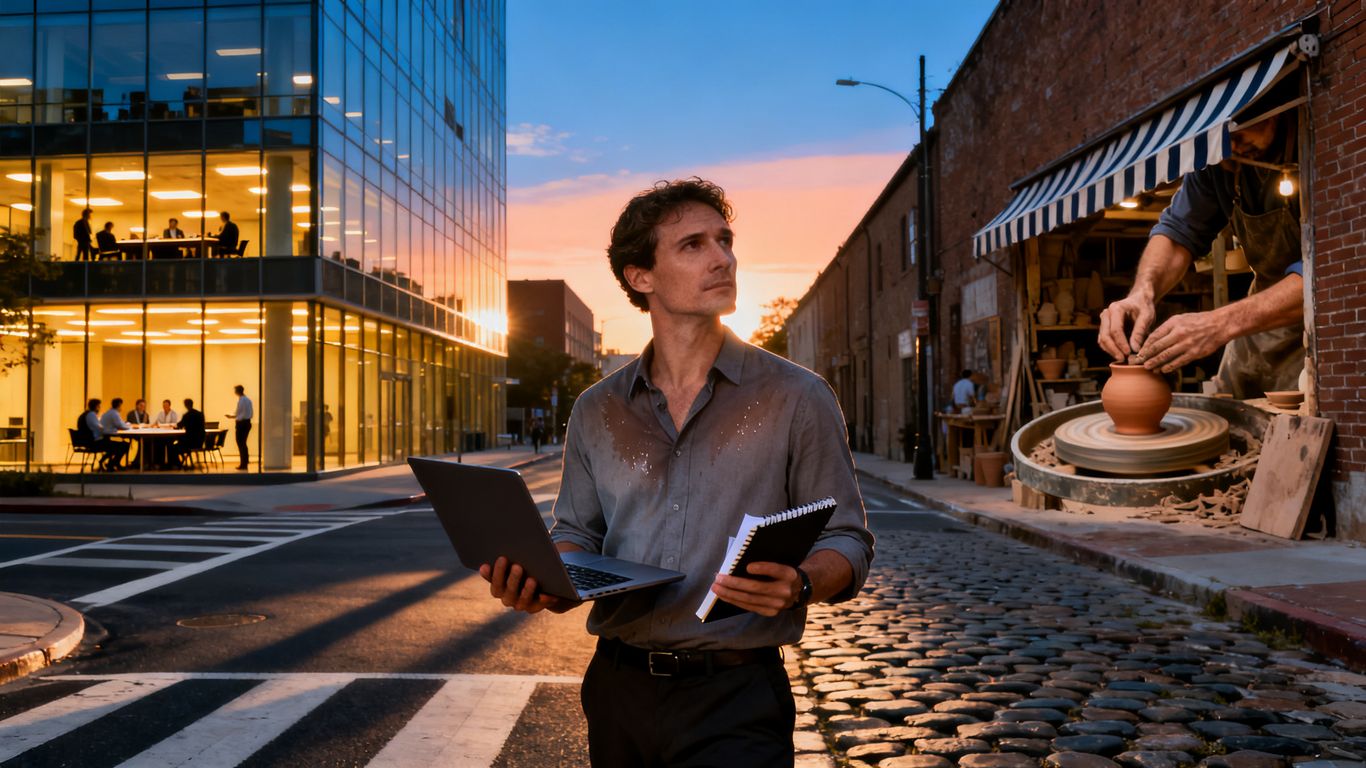 The AI Midlife Crisis: What to Do When Your Current Role Gets Automated (The Pivot Plan).