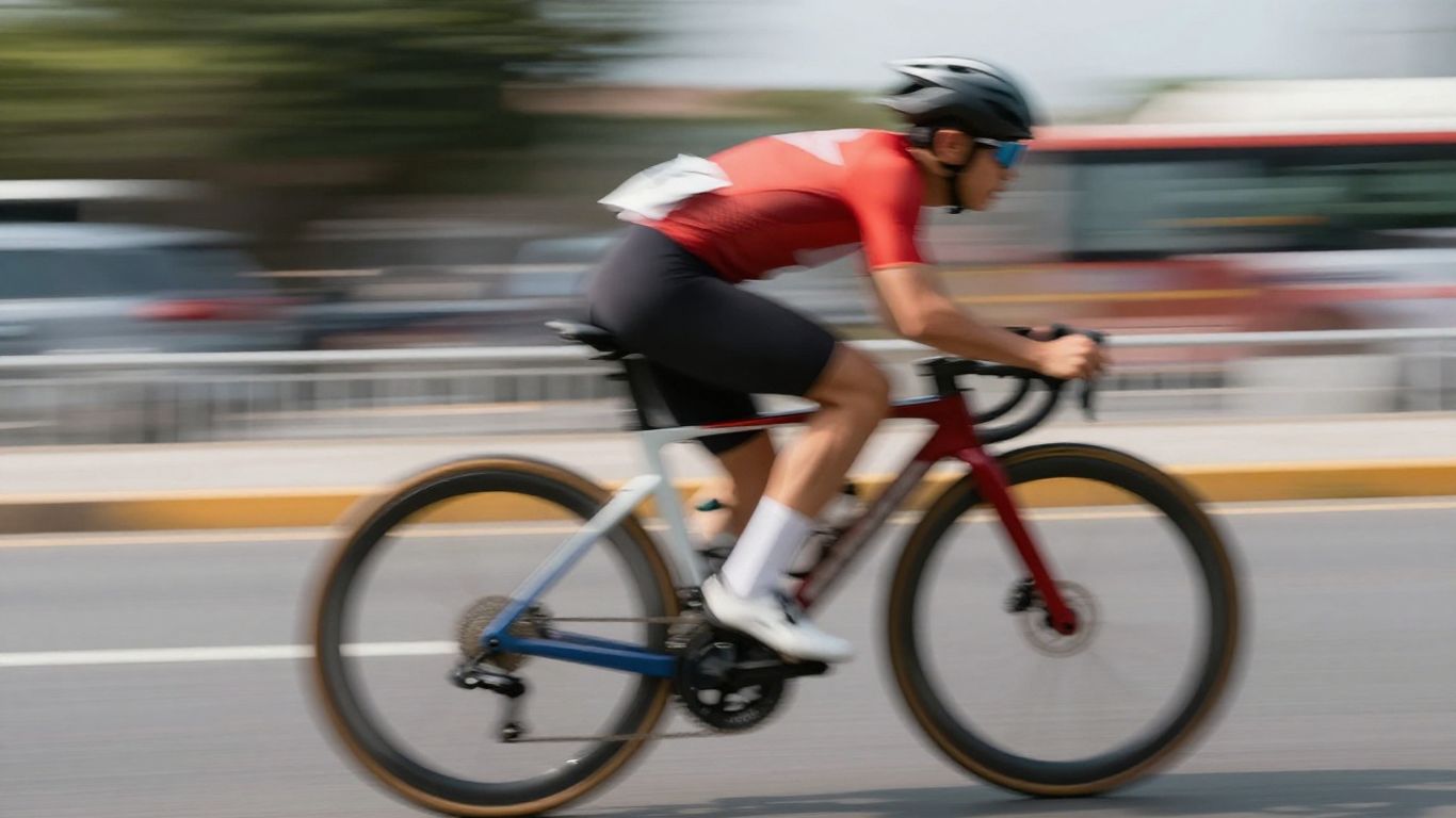 모션의 역동적인 움직임을 보여주는 사진