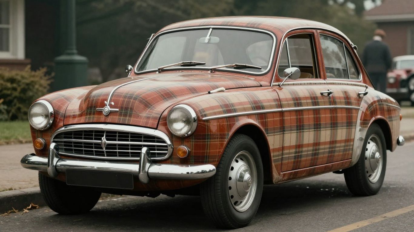 2015 Tartan Prancer car in a cinematic setting.