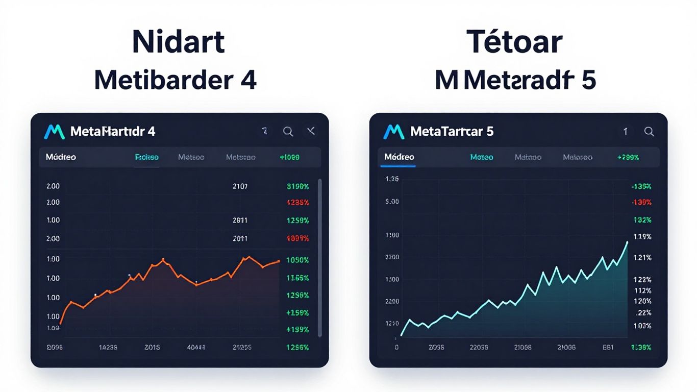 MetaTrader 4 vs MetaTrader 5 trading platforms comparison.