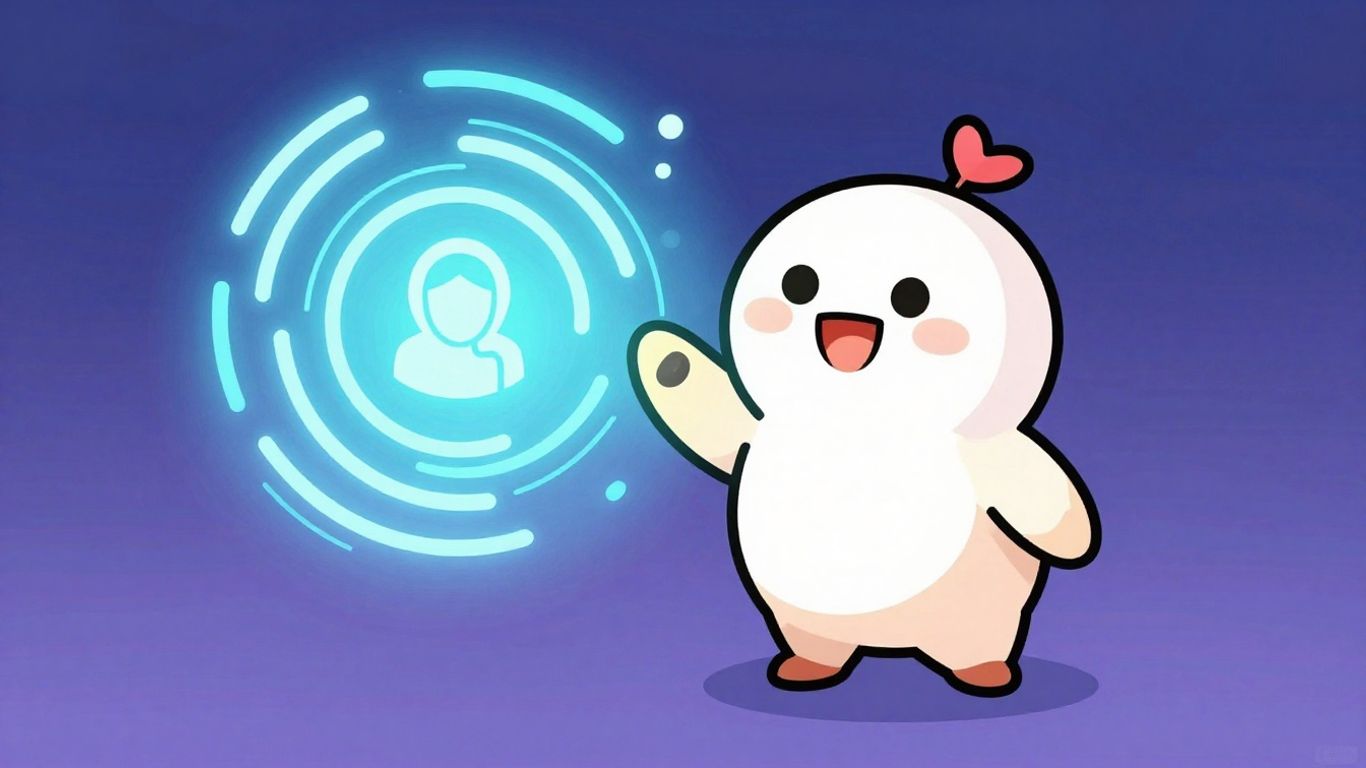 Customer support illustration with entertainment elements.