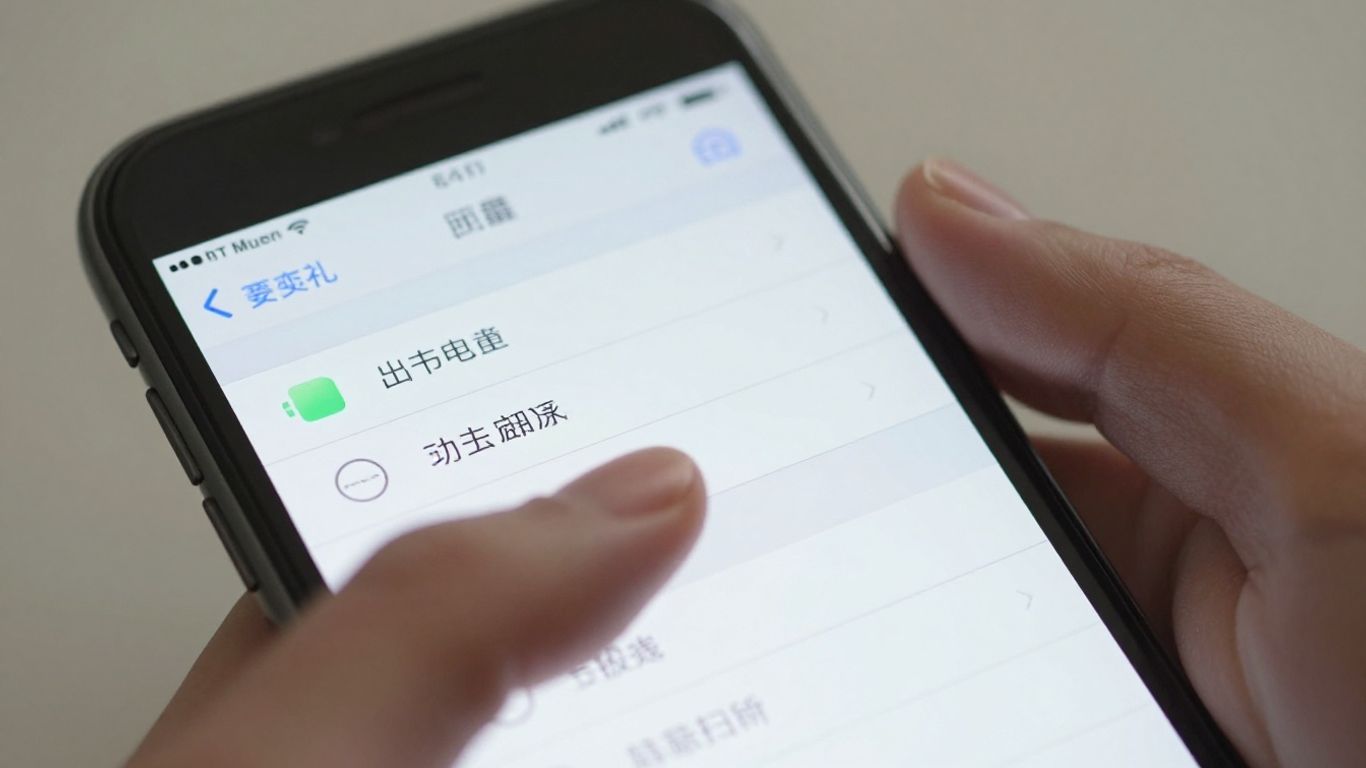 Réglages écran iPhone pour économiser la batterie