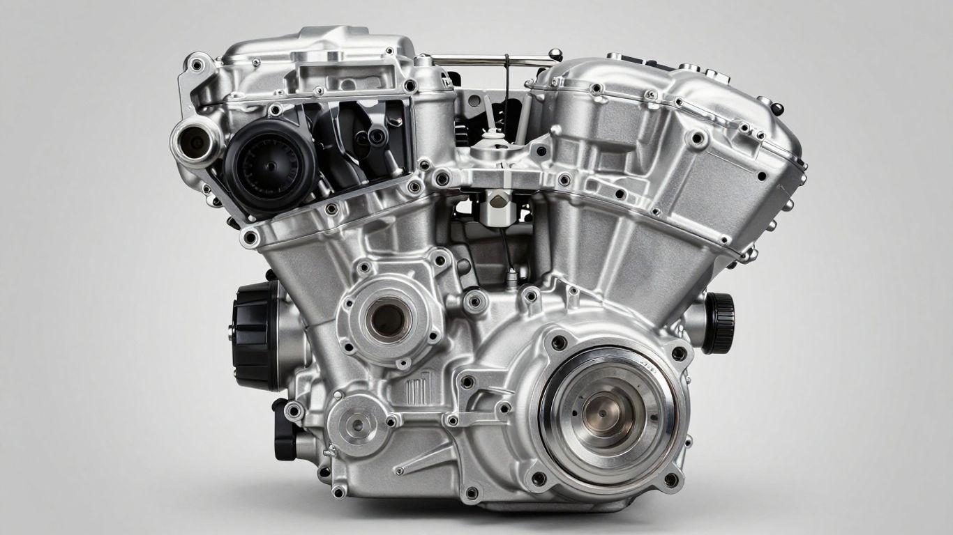 New Suzuki engine, ready for delivery.