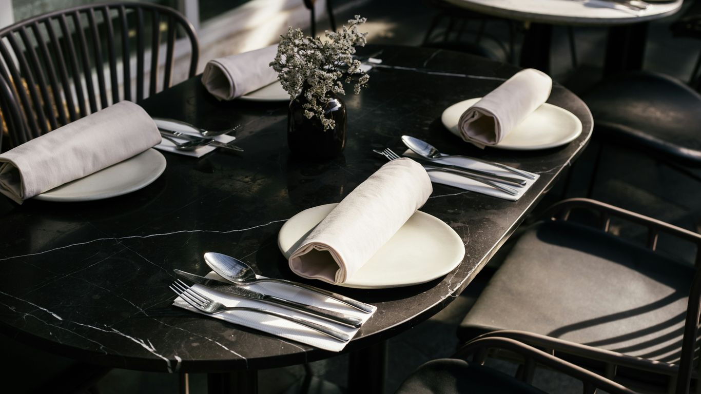 Table set for everyday dining