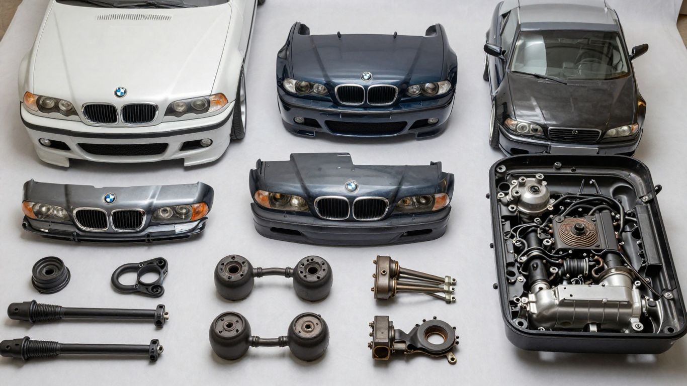 BMW E46 car parts from Brisbane recyclers
