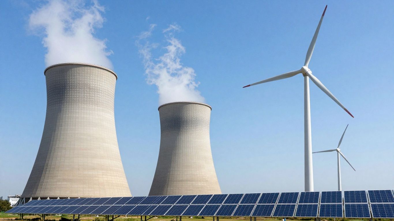 Nucléaire contre éolien et solaire