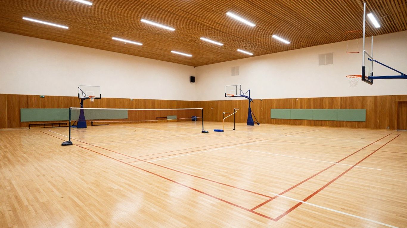 Indoor sports hall floor performance