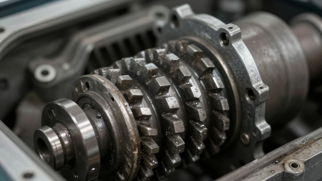 Used Mini Cooper differential close-up