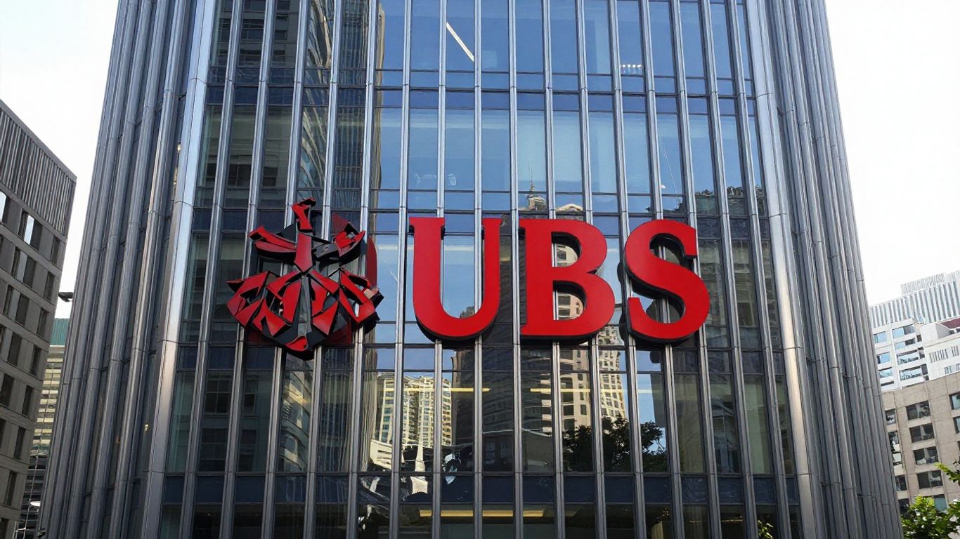 UBS building exterior, modern finance
