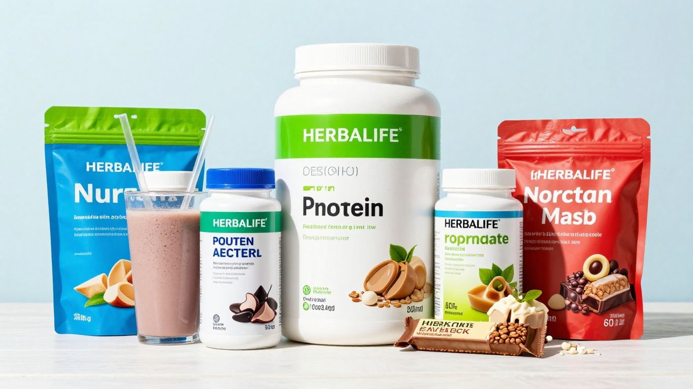 Herbalife nutrition products for sports and performance.