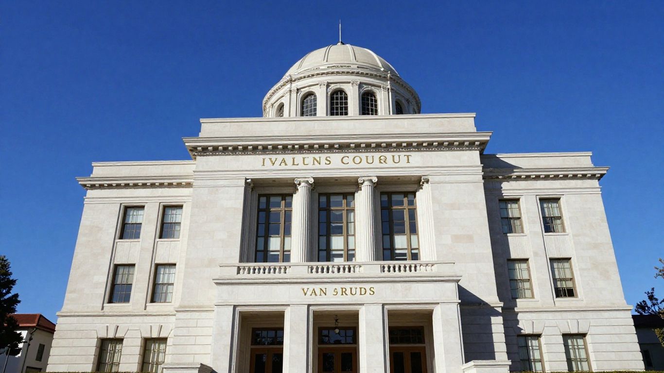 Courthouse in Van Nuys, California