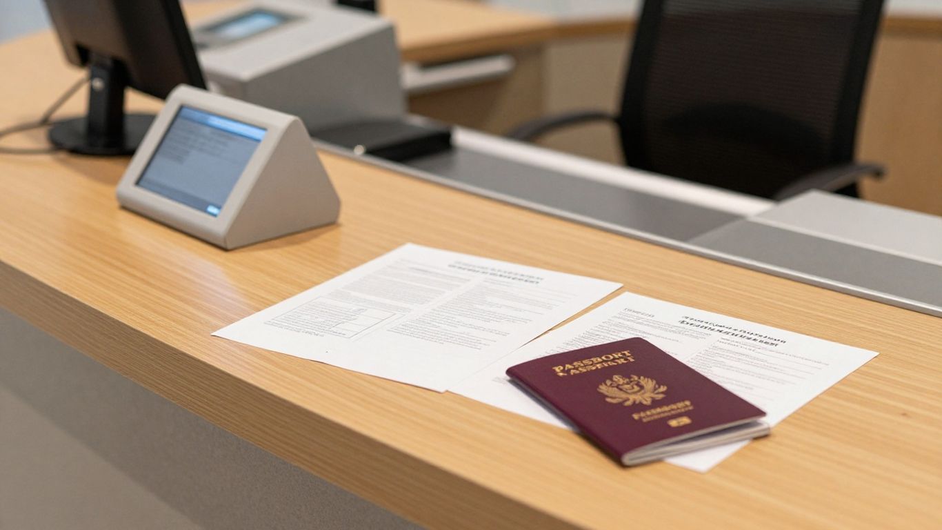 Lebanese border control area representing travel restrictions