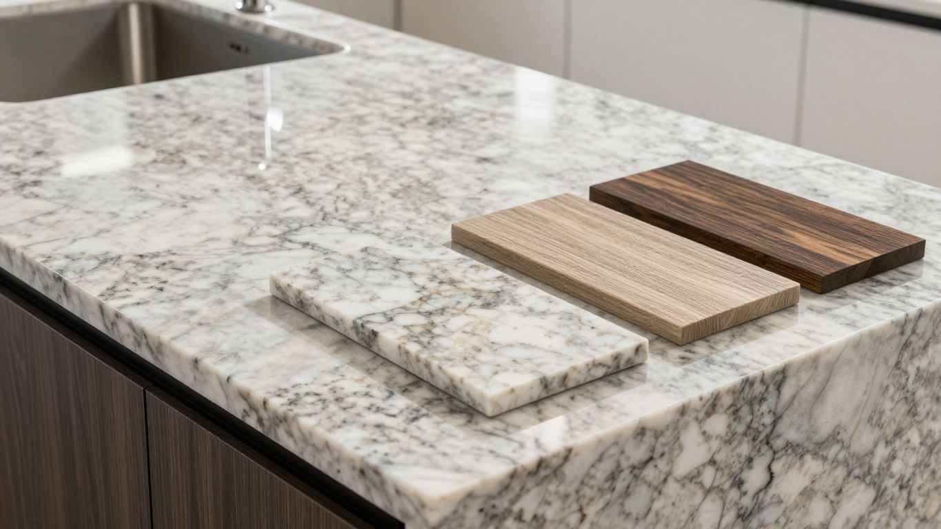 Kitchen countertop materials and styles guide