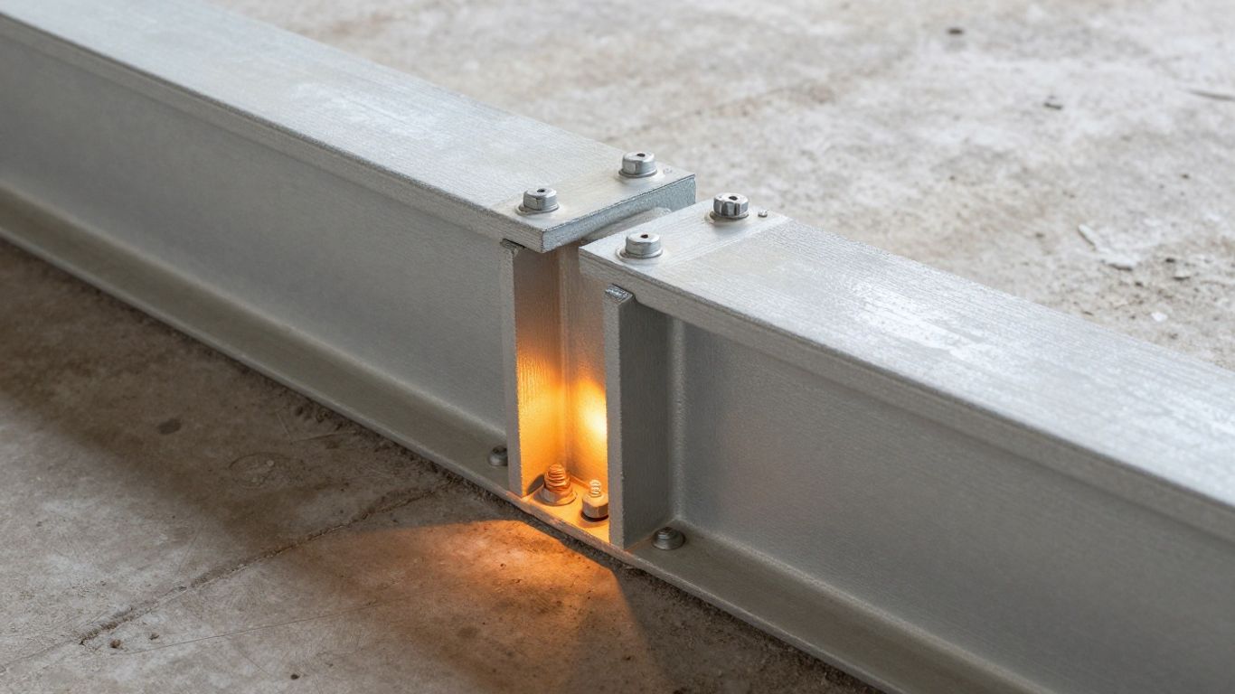 Fire-protected steel column and beam connection