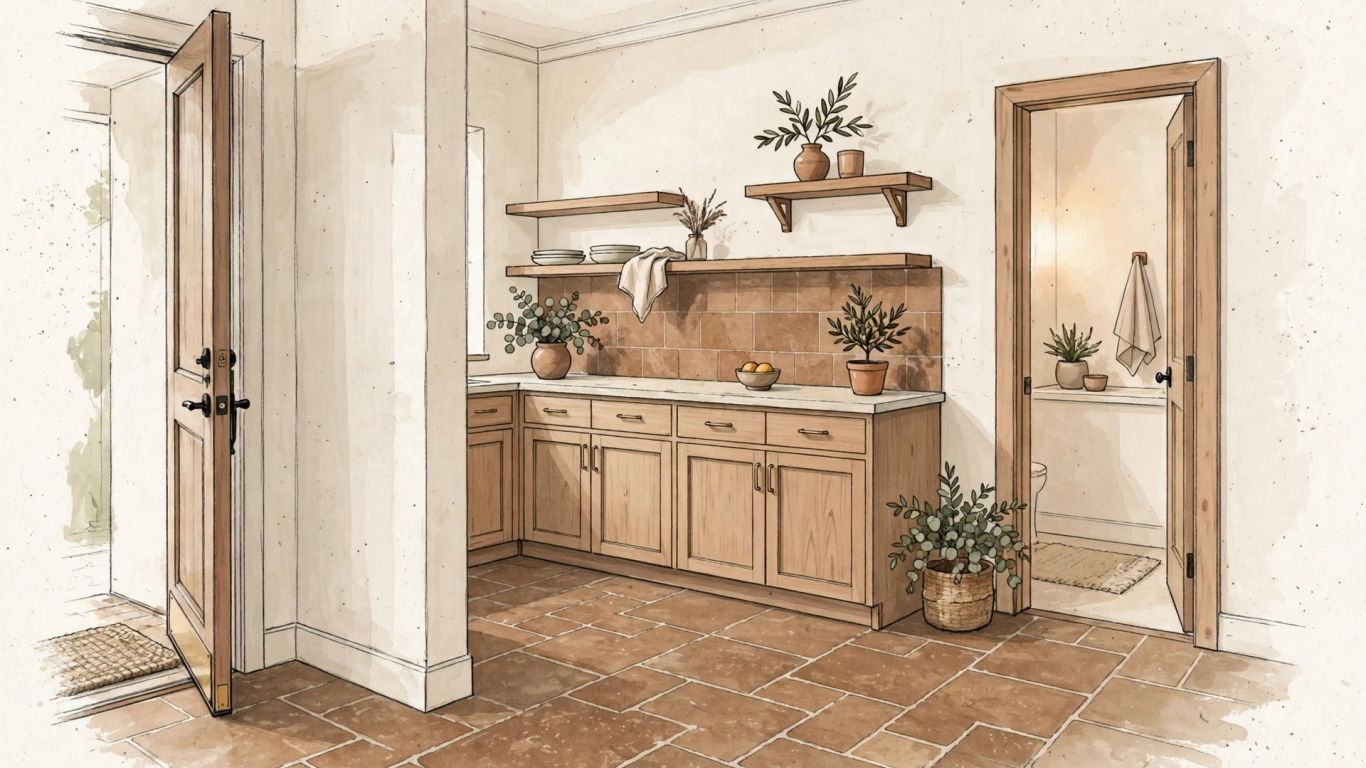 Noce travertine across home applications