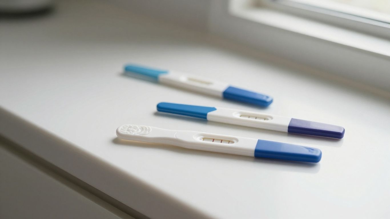 Tests de embarazo disponibles