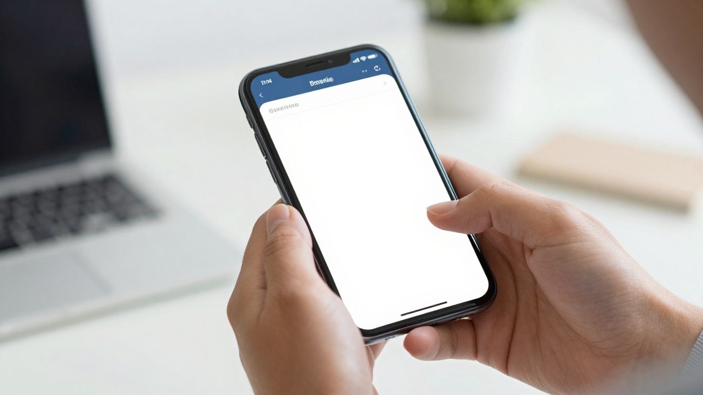 User accessing myHerbalife UK account on a smartphone.