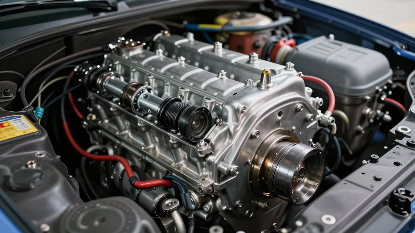 Low mileage car engine in Adelaide workshop