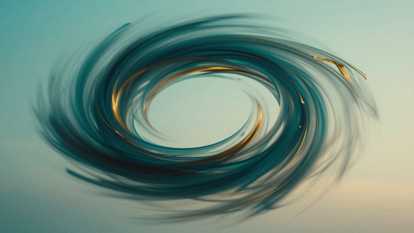 Fluid motion visual art