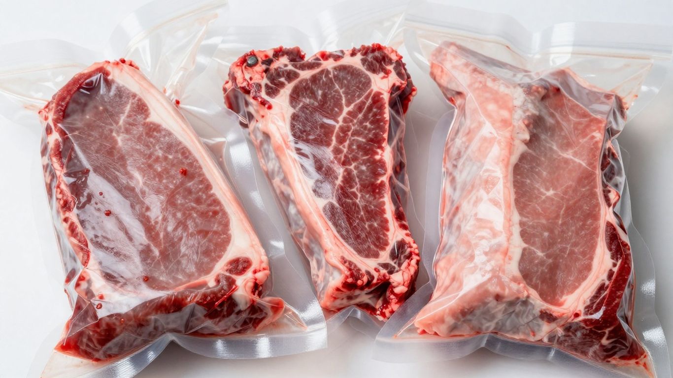 เครื่องซีลอาหารสด ซีลเนื้อวัวและหมู