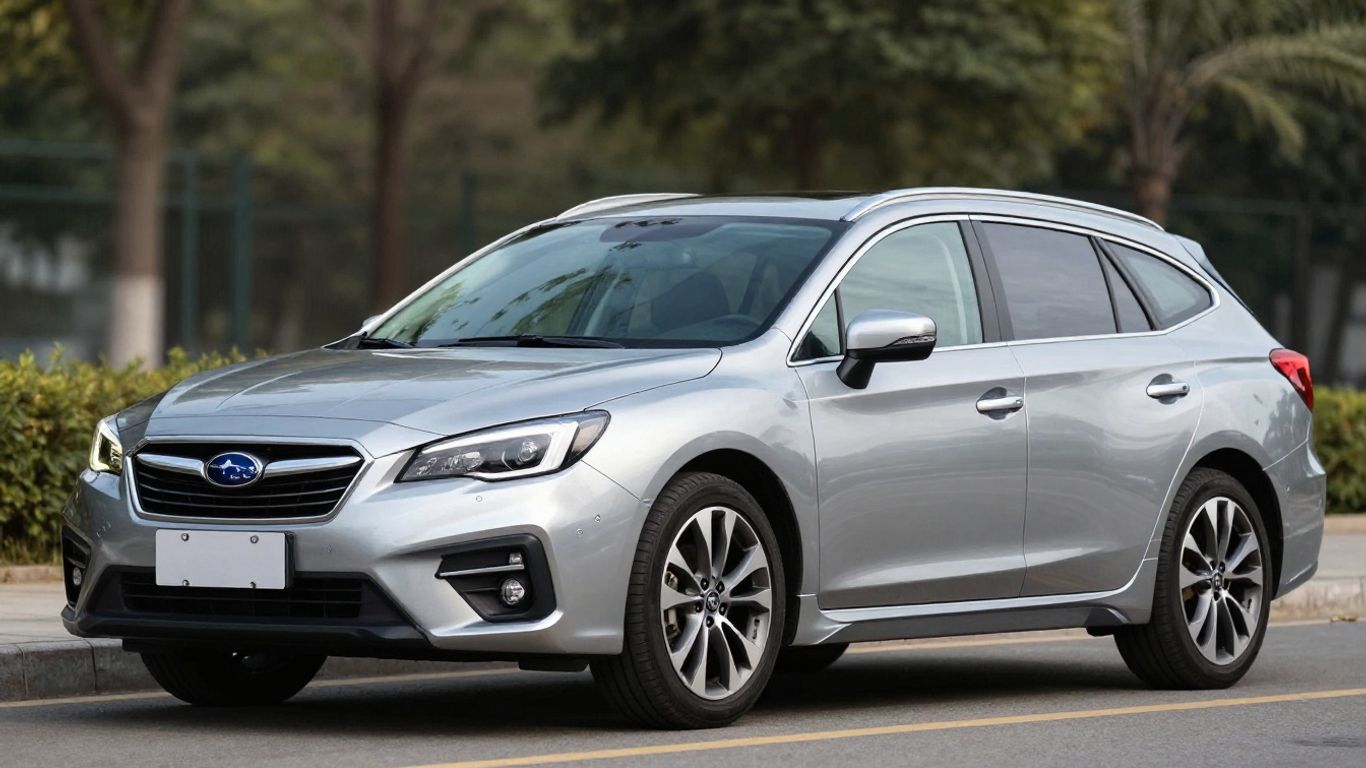 Subaru Levorg wagon parked outdoors