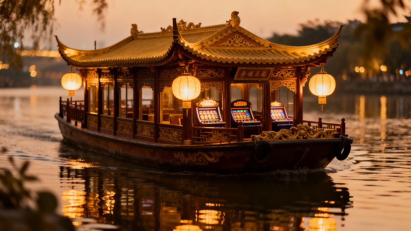 河上賭船的風水佈局