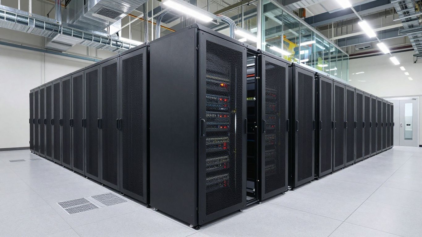 High density data center battery room