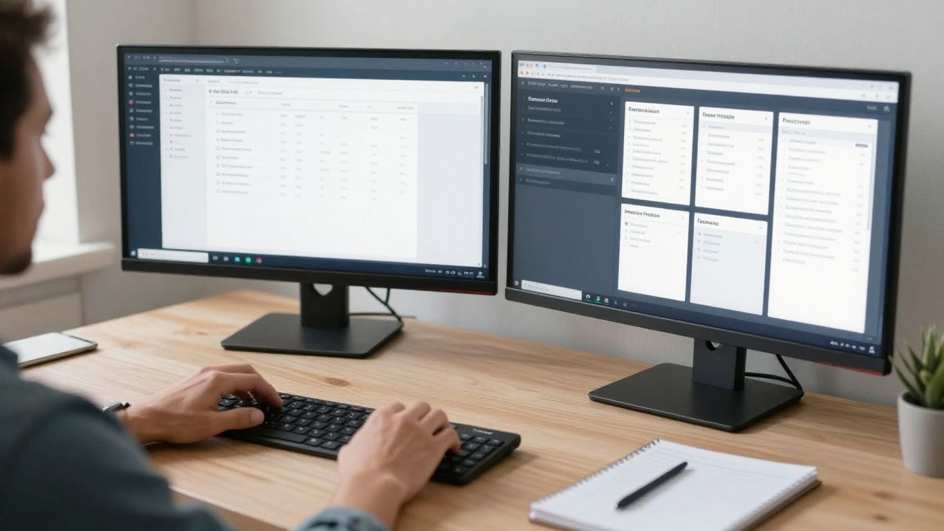 Futures trader comparing evaluation plans
