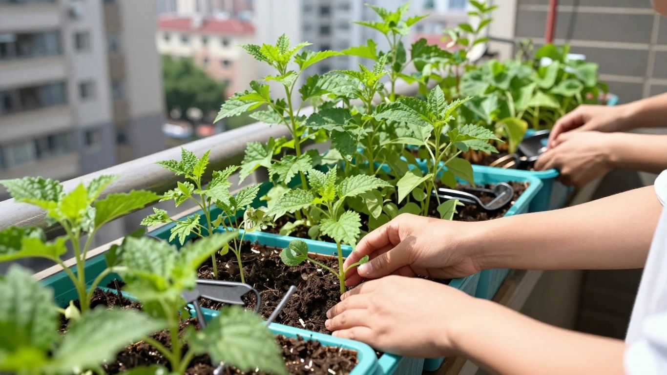 Stadtgärtner bereiten sich auf die neue Saison vor.