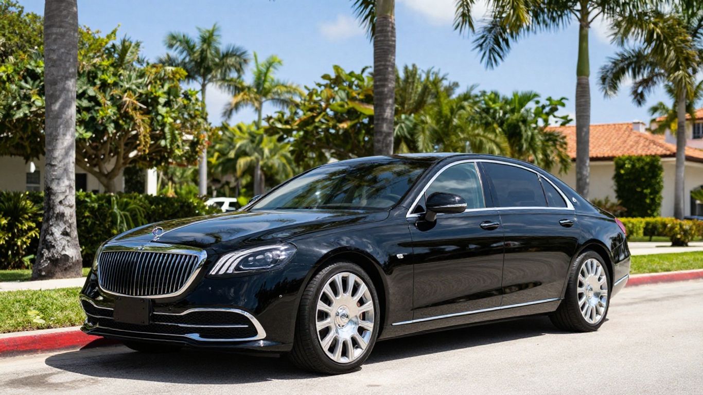 Luxury car service in Palm Beach Gardens.
