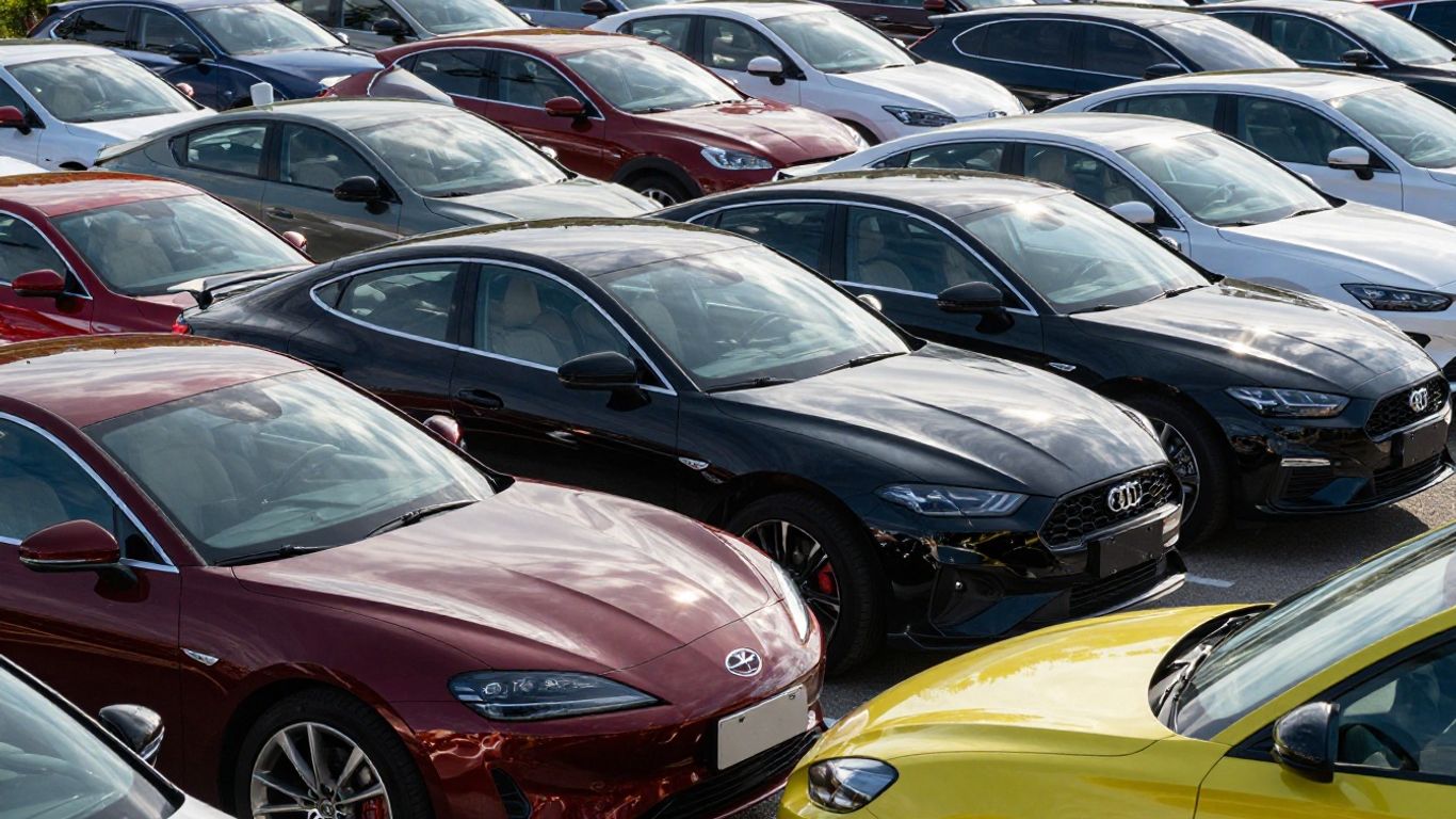 Sofort verfügbare Neuwagen in der Schweiz, verschiedene Modelle.