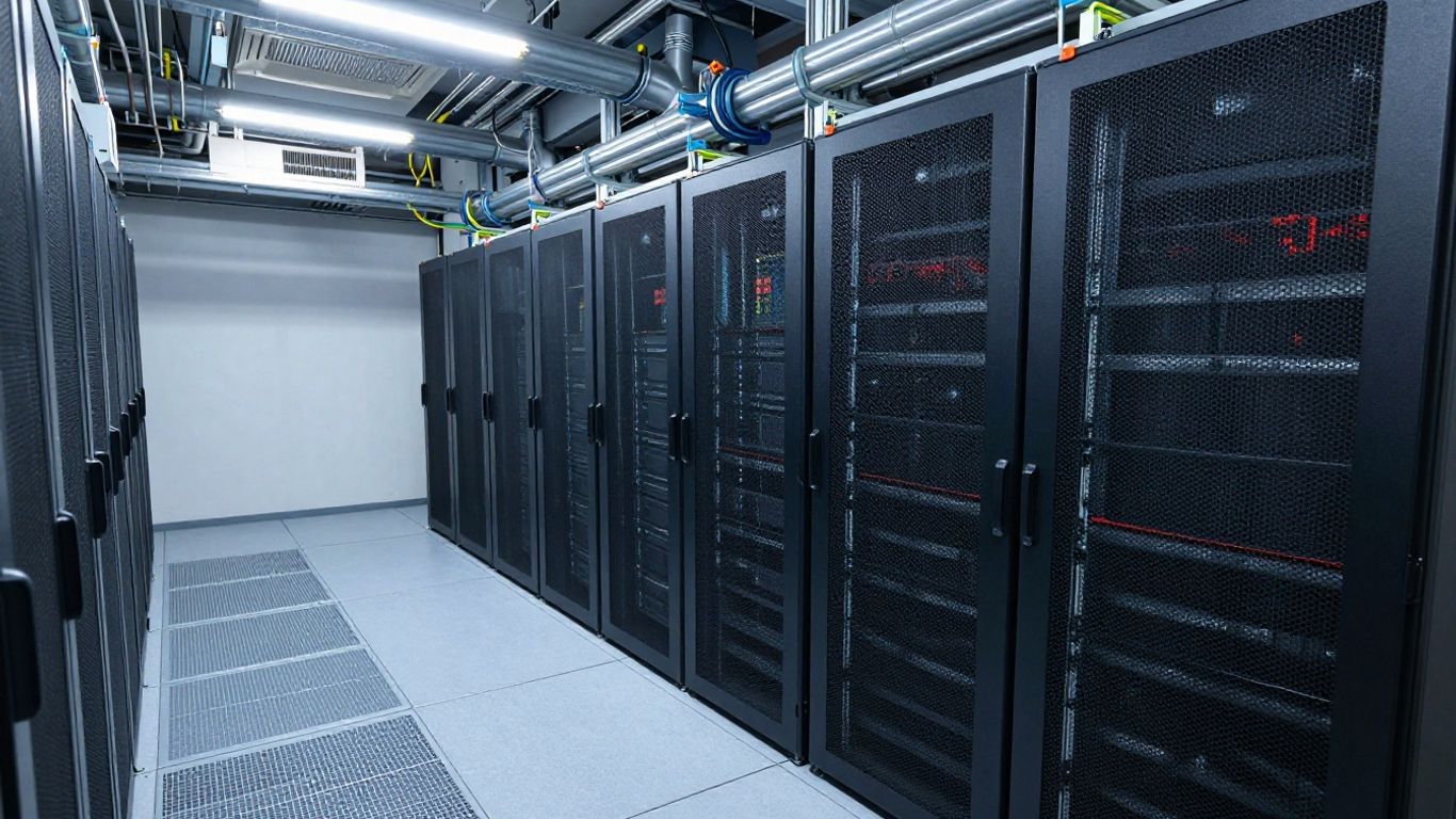 Remote edge data center with efficient cooling