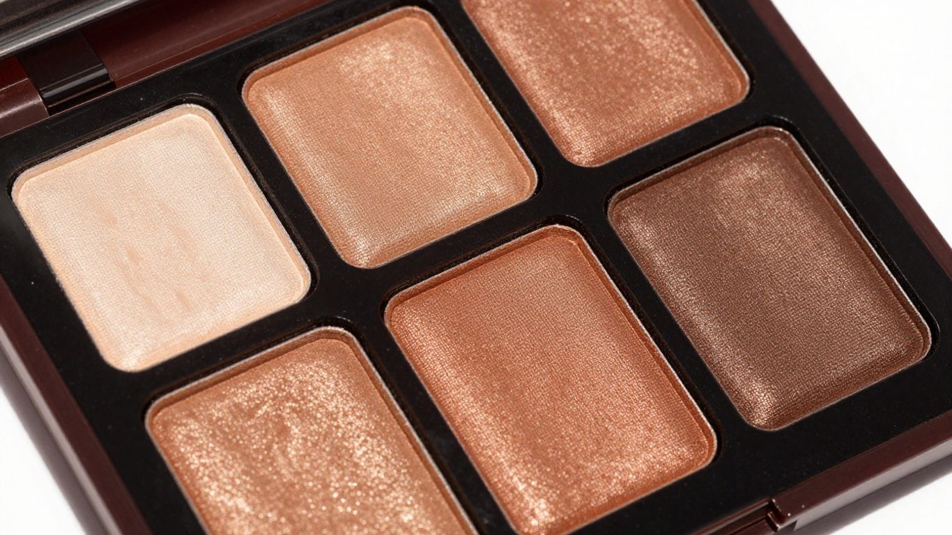 Rich bronze and earthy eyeshadow palette